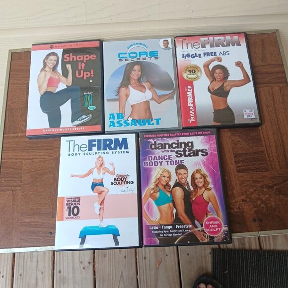 DVD Lot of Five- Exercise & Body Toning Fun Exercise Many Parts of the Body - Picture 11 of 11